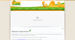 Desktop Screenshot of foodsandinns.com